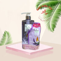 [Kèm tặng] Sữa tắm dưỡng da thiên nhiên Enchanteur Naturelle hương hoa 510g