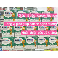 Kẽm tăng sức đề kháng ZINC KID Bigfam giúp bé ăn ngon miệng(Hộp 4 vỉ x 5 ống x 10ml)