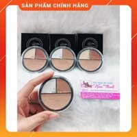 Kem Tạo Khối/ Che Khuyết Điểm 3 Ô MIRA Profesional Combi Foundation