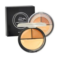 KEM TẠO KHỐI/ CHE KHUYẾT ĐIỂM 3 Ô MIRA PROFESIONAL COMBI FOUNDATION