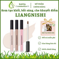 Kem tạo khối LIANGNISHI highlight che khuyết điểm - Kem nền dạng lỏng LIANGNISHI tạo khối làm sáng vùng lõm