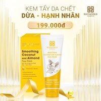 Kem Tẩy Da Chết Hatagold Chiết Xuất Dừa - Hạnh Nhân | Smoothing Coconut And Almond Face Polish - 160gr