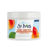 Kem Tẩy Da Chết Ngăn Mụn Cho Mặt Và Body St.Ives Acne Control Apricot Scrub 283g