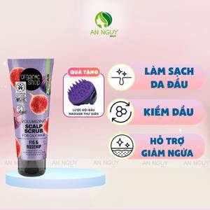Kem tẩy da chết mặt Organic Shop 75ml