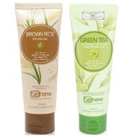 Kem Tẩy Da Chết Trà Xanh Và Gạo Xóa Mụn Sạch Da, Trắng Mịn BENEW GREEN TEA PEELING GEL Cao Cấp Hàn Quốc- 120ml/ Hộp