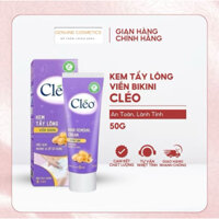 Kem Tẩy Lông Bikini Cléo Tẩy Sạch, Nhanh, An Toàn Không Đau Rát, Mang Lại Hiệu Quả Vượt Trội, 50g