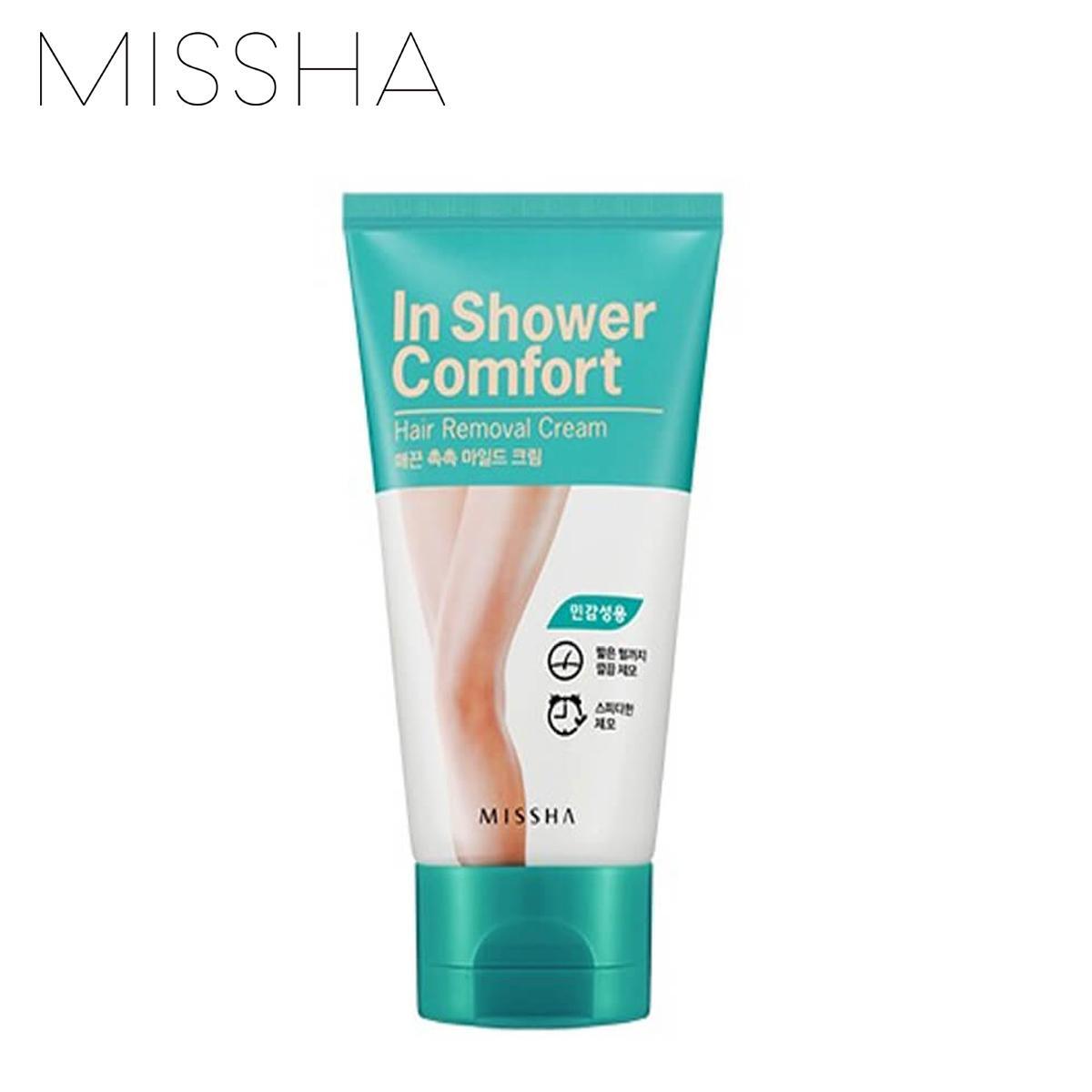 Kem tẩy lông cho da nhạy cảm Missha In Shower Comfort Hair Removal Cream