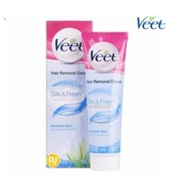 Kem Tẩy Lông Cho Da Nhạy Cảm Veet Silk & Fresh