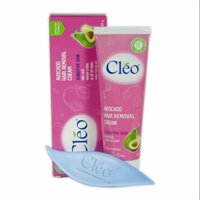 Kem tẩy lông Cleo Avocado Hair Removal Cream Sensitive Skin 50g (Dành cho da nhạy cảm) [bonus]