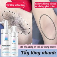 Kem tẩy lông, Combo Kem Tẩy Lông 100g + Chất làm dịu 50g, nách, tay, chân, triệt lông an toàn không đau rát dung tích