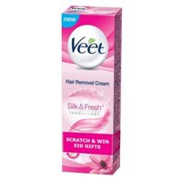 Kem Tẩy Lông Dành Cho Da Thường VEET Silk And Fresh Normal (25g)