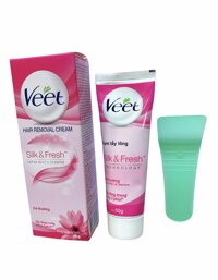 Kem Tẩy Lông Dành Cho Da Thường VEET Silk &amp; Fresh Normal Tuýp 50g - Giao Ngẫu Nhiên