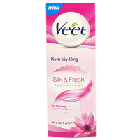 Kem Tẩy Lông Dành Cho Da Thường VEET Silk &amp; Fresh Normal Tuýp 50g - Giao Ngẫu Nhiên