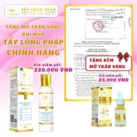 KEM TẨY LÔNG + MỠ TRĂN COMBO KEM VS MỠ TRĂN [Chính Hãng]