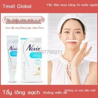 ✗❍✜kem tẩy lông môi nair vùng kín lông mu đặc biệt lông môi tẩy lông mặt cô gái đi đến vùng kín mặt phụ nữ ria mép