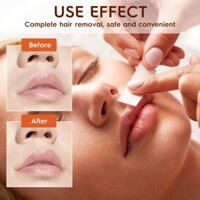 Kem tẩy lông Moustache Lip Depilatory Cream Tẩy lông Sáp Giấy sáp Phụ nữ Mặt hiện vật