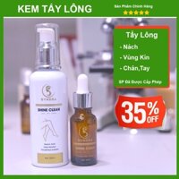 Kem Tẩy Lông Nách Shine Clean 120ml -Triệt Lông Vĩnh Viễn Vùng Kín