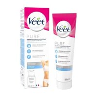 Kem tẩy lông nách Veet Pure siêu mịn trắng hồng da 100ML - hàng Đức