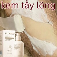 kem tẩy lông sadoer tẩy lông nách thuốc tẩy lông triệt lông vùng kín làm sạch lông chân