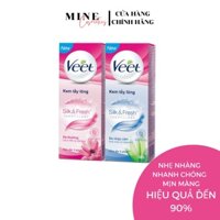 Kem tẩy lông Veet 100 ml của Pháp, triệt lông nhẹ nhàng không đau rát