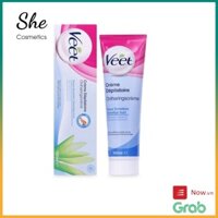 Kem tẩy lông veet 100ml - Tẩy lông tay, tẩy lông chân, tẩy lông nách hiệu quả - Thành phần tự nhiên cho da nhạy cảm