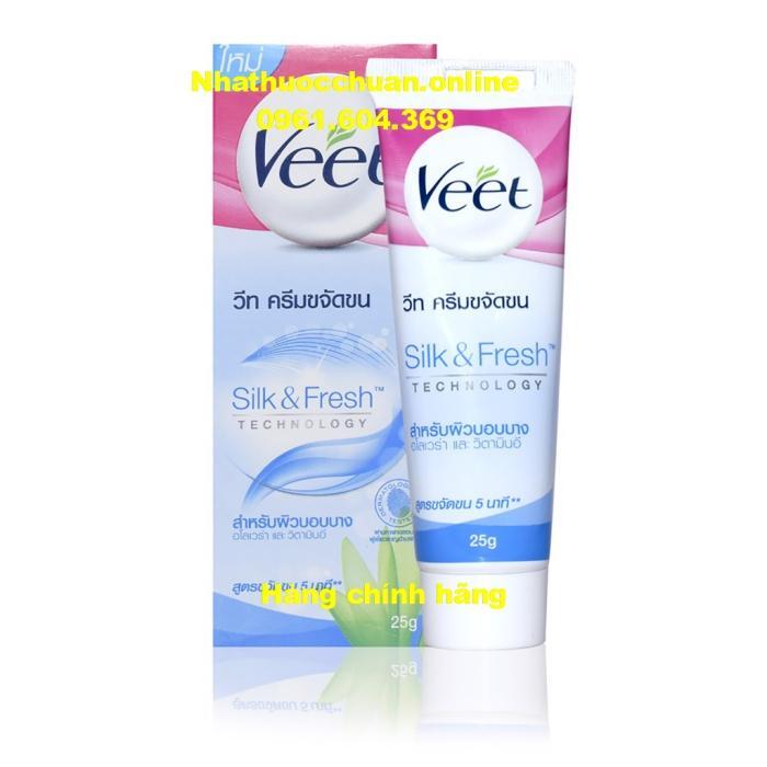 Kem tẩy lông Veet dành cho da nhạy cảm