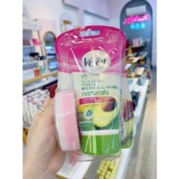 Kem Tẩy Lông Veet Nhật Bản 150G Naturals Bơ Nho Tẩy Lông Nách, Tay, Chân Cao Cấp