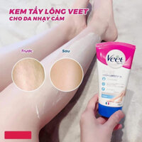 KEM TẨY LÔNG VEET PURE NHẬT BẢN CÓ THÊM THÀNH PHẦN DƯỠNG TRẮNG