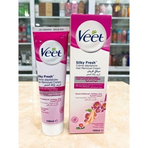 Kem tẩy lông Veet Silk & Fresh 100ml