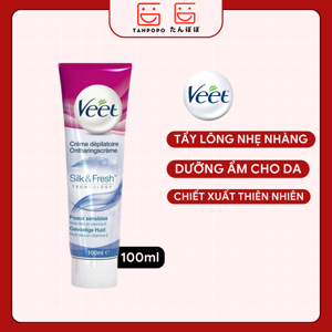 Kem tẩy lông Veet Silk & Fresh 100ml