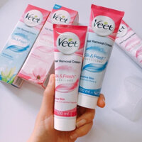 Kem tẩy lông Veet Silk & Fresh 100ml