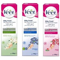 Kem tẩy lông Veet Silky Fresh Hair Removal Cream Normal Skin 100ml