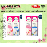 KEM TẨY LÔNG VEET SILKY FRESH 100g HÀNG PHÁP MẪU MỚI CHÍNH HÃNG