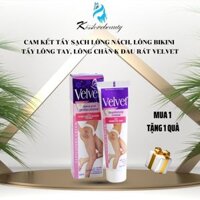 Kem tẩy lông velvet tẩy lông chân wax lông nách kem tẩy lông vùng kín tẩy lông nách đảm bảo k rát