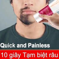 Kem Tẩy Lông Vĩnh Viễn Cho Nam Giới,Kem tẩy lông râu,tay,chân,triệt lông an toàn vĩnh viễn không gây kích ứng 60g