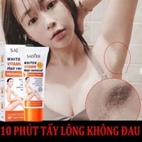 Kem tẩy lông vitamin c tẩy lông nách kem tẩy lông vùng kín tẩy lông chân 60g kem tẩy lông nách tẩy lông vĩnh viễn