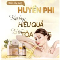 Kem tẩy lông vùng kín bikini nách chân tay Huyền Phi 120ml tặng serum triệt lông vĩnh viễn 20ml