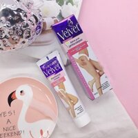 Kem tẩy lông vùng kín Velvet triệt lông vĩnh viễn nách tay chân bikini an toàn cam kết k đau rát