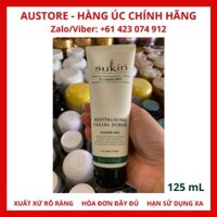 Kem Tẩy Tế Bào Chết Dành Cho Da Mặt Sukin Signature Revitalising Facial Scrub 125mL