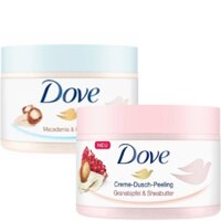 Kem tẩy tế bào chết DOVE Exfoliating Body Scrub Creme-Dusch-Peeling 225ml bản Đức