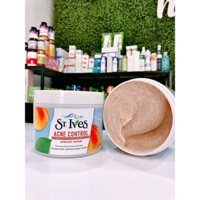 KEM TẨY TẾ BÀO CHẾT ST.IVES ACNE CONTROL APRICOT SCRUB