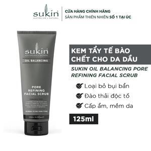 Kem tẩy tế bào chết Sukin Oil Balancing Pore Refining Facial Scrub