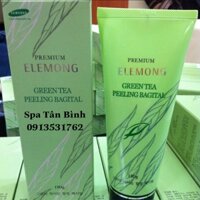 Kem Tẩy Tế Bào Chết Trà Xanh ELEMONG Green Tea Peeling Bagital
