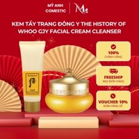 Kem tẩy trang Đông y The history of Whoo Gongjinhyang Facial Cream Cleanser 40ml/210ml