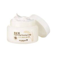 KEM TẨY TRANG GẠO SKINFOOD RICE BRIGHTENING CLEANSING CREAM