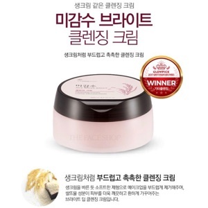 Kem tẩy trang Gạo The Face Shop Rice Water Bright Cleansing Cream