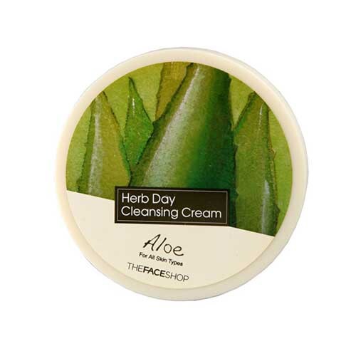 Kem tẩy trang nha đam Herb Day Cleansing Cream Aloe Vera 150ml