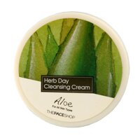 Kem tẩy trang Herb Day Cleansing Cream The Face Shop - Lô hội