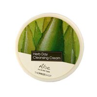 Kem tẩy trang Nha đam cung cấp nước Herb Day Cleansing Cream Aloe The Face Shop (150ml)