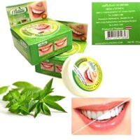 Kem tẩy trắng răng Green Herb 25g THÁI LAN